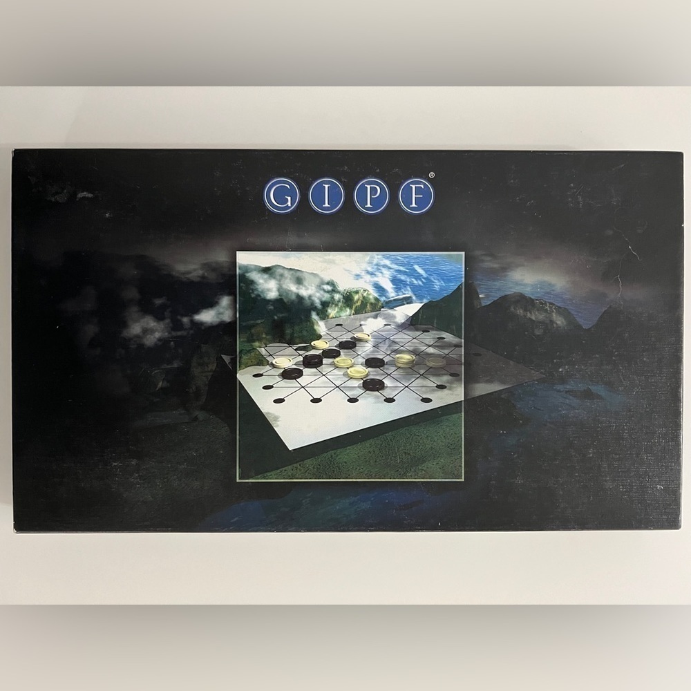 Original GIPF Board Game By Kris Burm VTG 1996 Complete w/ Replacement Manual